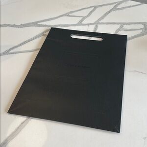 Saint Laurent Black Top Handle Shopping Bag